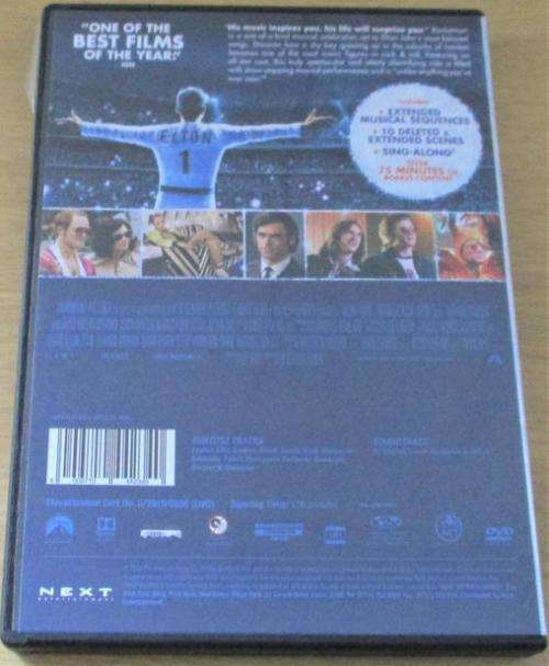 ROCKETMAN Elton John Film DVD