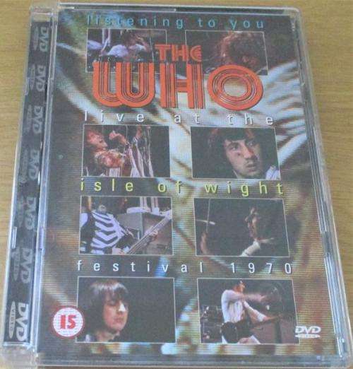 THE WHO Live at the Isle of Wight Festival 1970 DVD