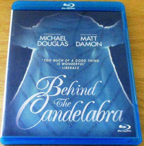 BEHIND THE CANDELABRA Michael Douglas Matt Damon Blu Ray