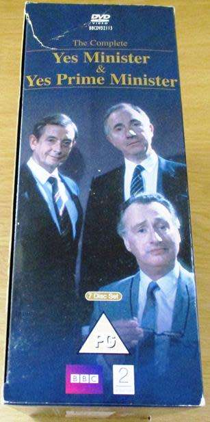 The Complete YES MINISTER & YES PRIME MINISTER BBC BOX SET DVD [Box set shelf]