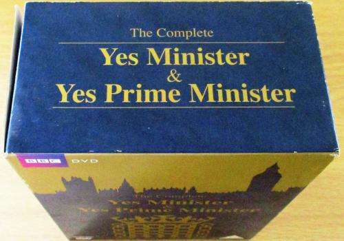 The Complete YES MINISTER & YES PRIME MINISTER BBC BOX SET DVD [Box set shelf]
