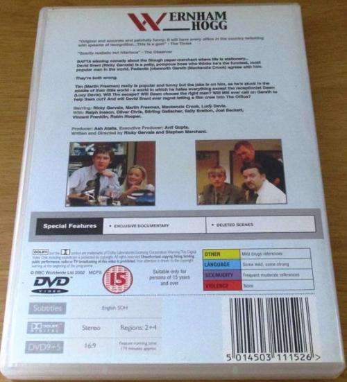 THE OFFICE BBC The Complete First Series DVD [DVD BOX 4]