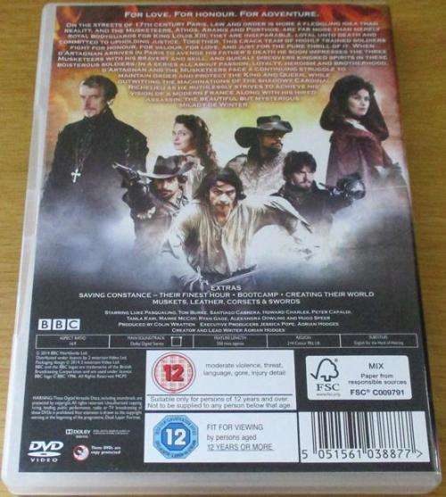 THE MUSKETEERS BBC DVD [DVD BOX 4]