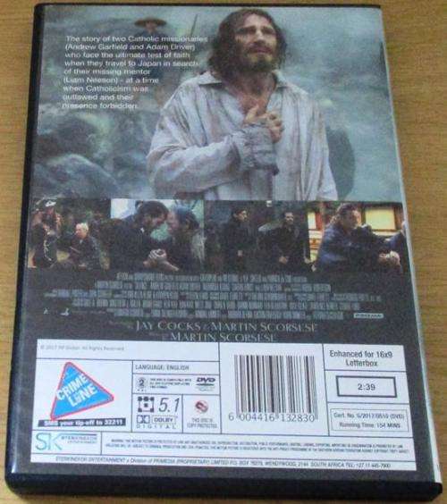 CULT FILM: SILENCE Liam Neeson DVD [DVD BOX 7]