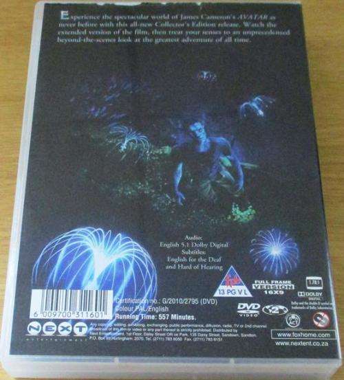 CULT FILM: AVATAR Extended Collector`s Edition Collection 3xDVD [DVD BOX 10]