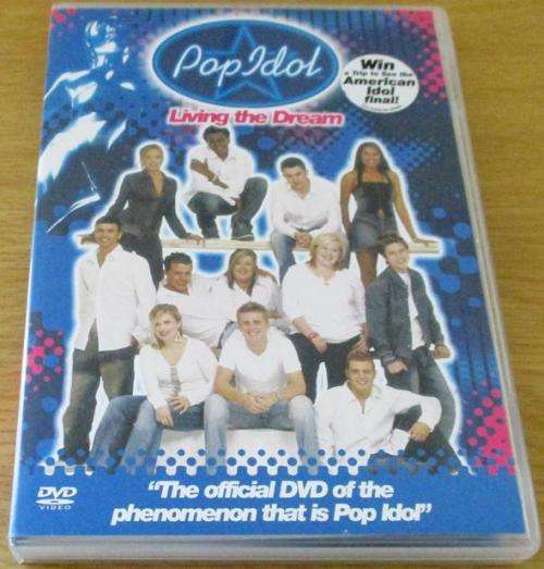 POP IDOL Living the Dream DVD