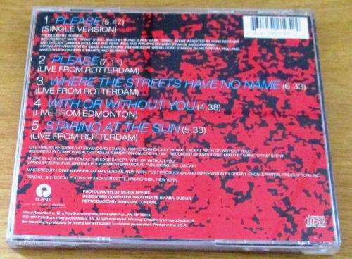 U2 Please CD Single