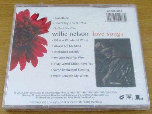 WILLIE NELSON Love Songs CD