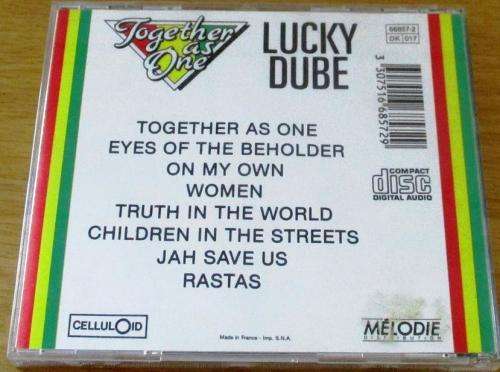 LUCKY DUBE Together as One CD
