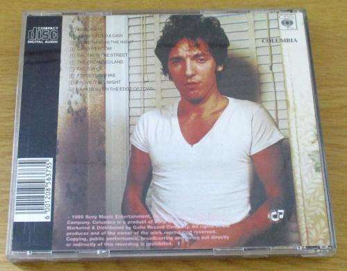 BRUCE SPRINGSTEEN Darkness of the Edge of the Town CD   [msr]