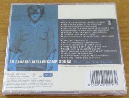 JOHN MELLENCAMP Words & Music Greatest Hits CD   [msr]