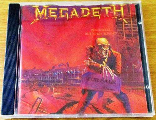 MEGADETH Peace Sells, but Who`s Buying? CD