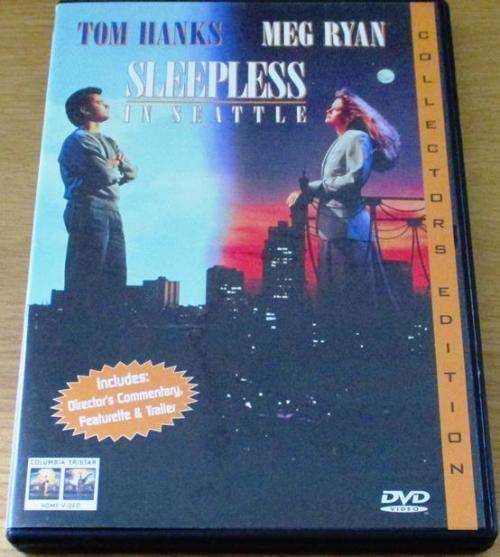 CULT FILM: SLEEPLESS IN SEATTLE Tom Hanks Meg Ryan  [DVD BOX 8]