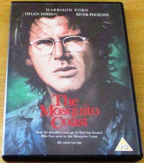 CULT FILM: THE MOSQUITO COAST Harrison Ford River Phoenix Helen Mirren  [DVD BOX 8]