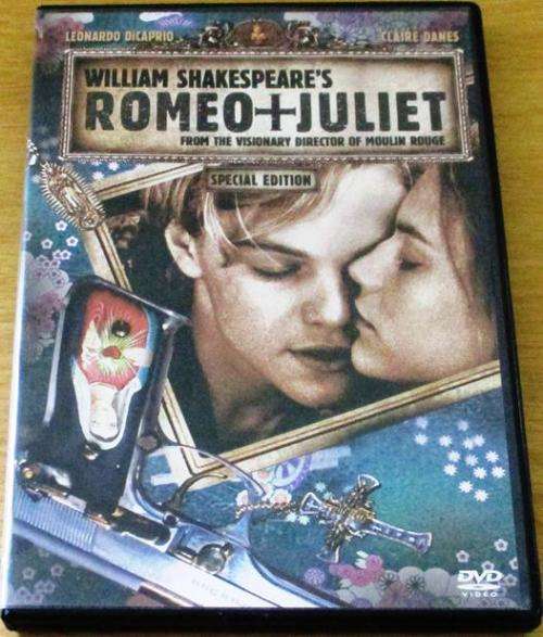 CULT FILM: William Shakespeare`s ROMEO + JULIET Leonardo Dicaprio [SHELF D2]
