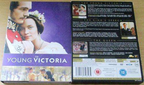 CULT FILM: THE ROYAL BOX: The Queen + The King`s Speech + Young Victoria BOX SET  [SHELF D2]