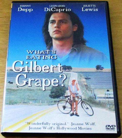 CULT FILM: WHAT`S EATING GILBERT GRAPE? Johnny Depp Leonardo diCaprio Juliette Lewis  [SHELF D2]