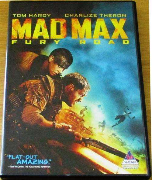 CULT FILM: MAD MAX Fury Road Tom Hardy  [Shelf D2]