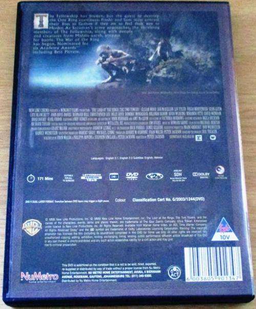 CULT FILM: LORD OF THE RINGS The Two Towers [DVD Box 14]