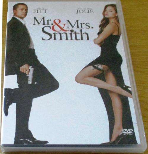 CULT FILM: MR AND MRS SMITH Brad Pitt Angelina Jolie DVD [DVD Box 14]