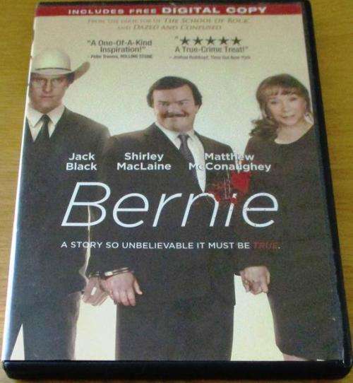 CULT FILM: BERNIE Jack Black Shirley Maclaine [DVD Box 14]