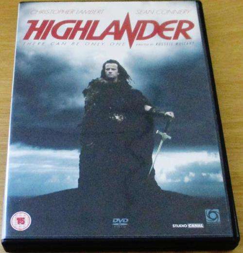 CULT FILM: HIGHLANDER Christopher Lambert Sean Connery [DVD Box 14]