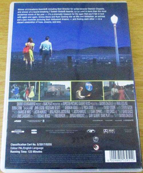 CULT FILM: LA LA LAND Ryan Gosling [DVD Box 14]