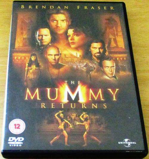 CULT FILM: THE MUMMY RETURNS Brendan Fraser [DVD Box 14]