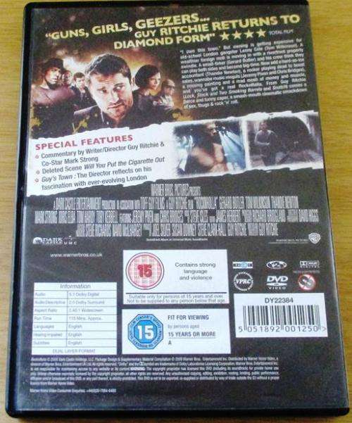 CULT FILM: ROCK N ROLLA Guy Ritchie  [DVD Box 15]