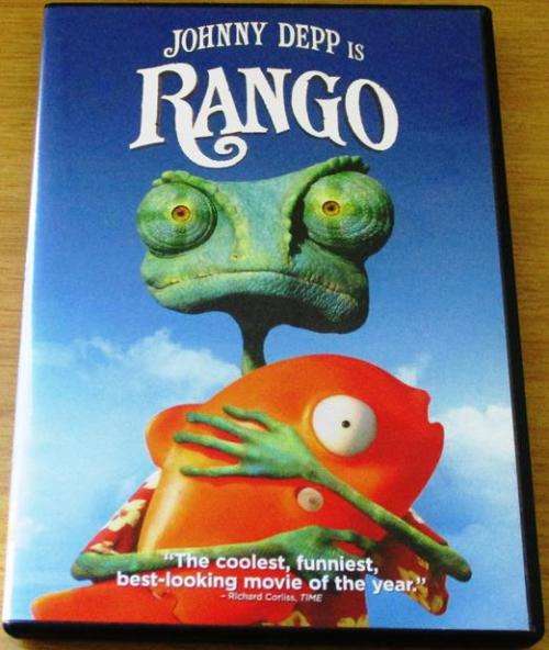 CULT FILM: RANGO Johnny Depp  [DVD Box 14]