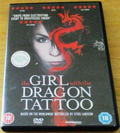 CULT FILM: THE GIRL WITH THE DRAGON TATTOO [DVD Box 15]