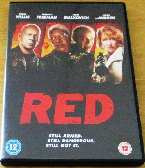 CULT FILM: RED Bruce Willis Morgan Freeman[DVD Box 15]