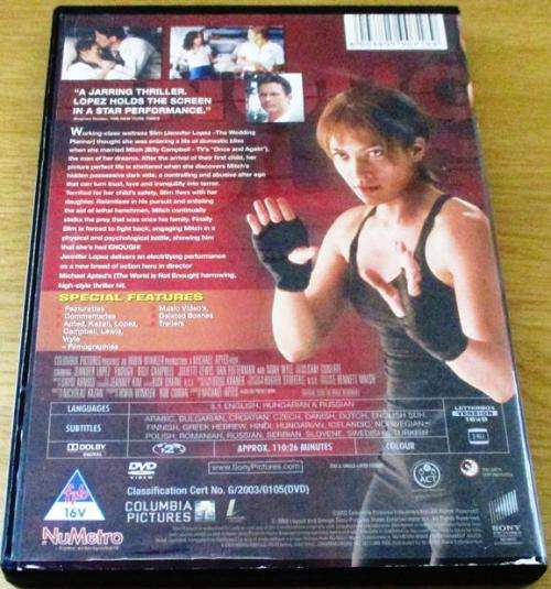 CULT FILM: ENOUGH Jennifer Lopez [DVD Box 15]
