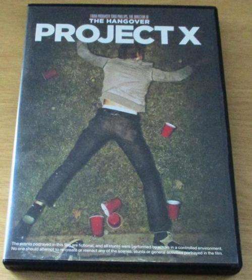 CULT FILM: PROJECT X   [DVD Box 15]