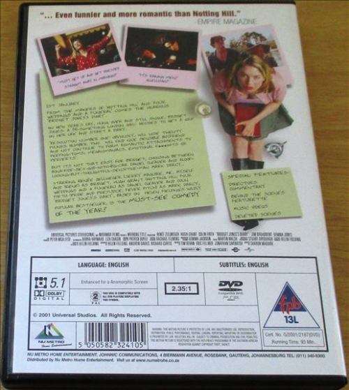 CULT FILM: BRIDGET JONES`S DIARY Hugh Grant [DVD Box 13]