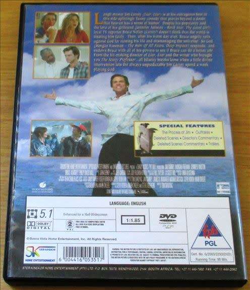CULT FILM: BRUCE ALMIGHTY Jim Carrey [DVD Box 13]