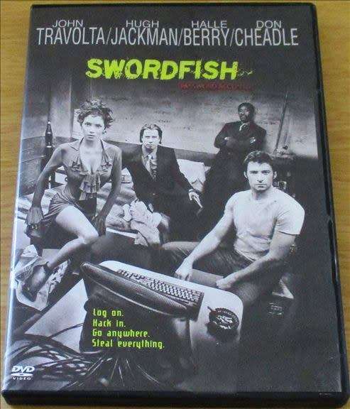 CULT FILM: SWORDFISH John Travolta Hugh Jackman Halle Berry  [DVD Box 15]