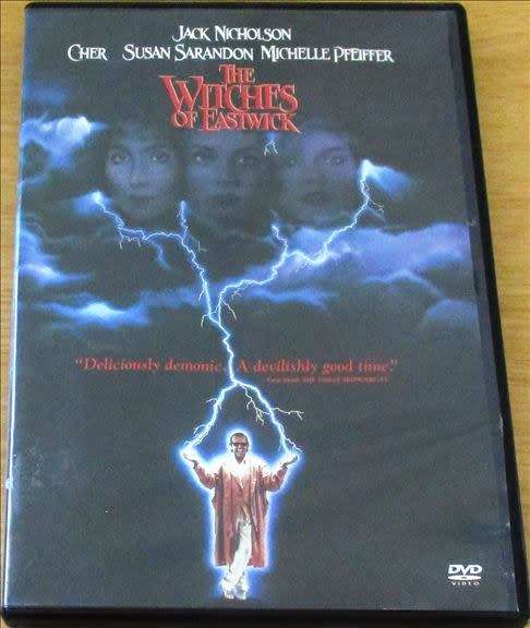 CULT FILM: THE WITCHES OF EASTWICK Jack Nicholson Susan Sarandon  [DVD Box 12]