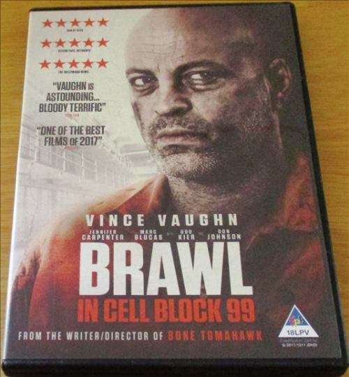 CULT FILM:  BRAWL IN CELL BLOCK 99 Vince Vaughn Don Johnson   [DVD Box 12]