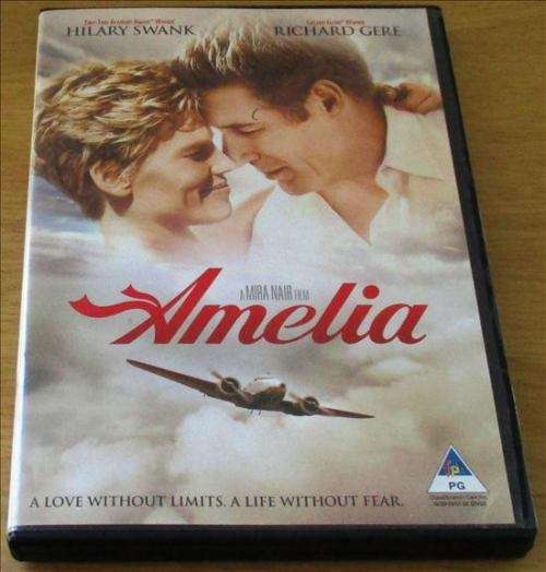 CULT FILM:  AMELIA Hilary Swank Richard Gere   [DVD Box 12]