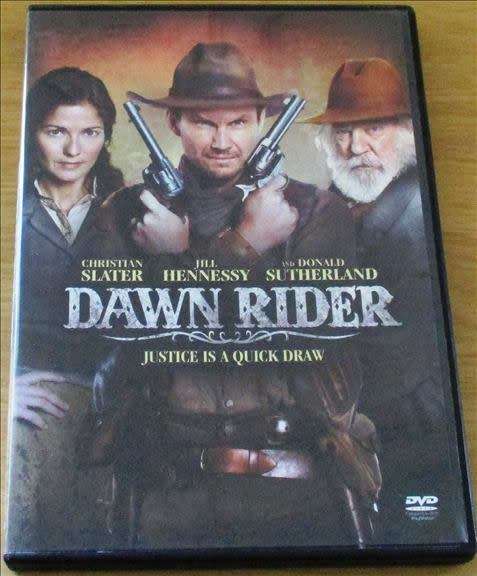 CULT FILM:  DAWN RIDER Christian Slater Donald Sutherland [DVD Box 12]