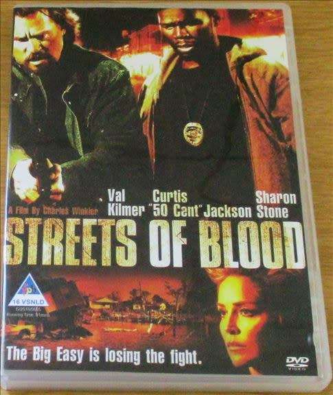 CULT FILM: STREETS OF BLOOD Val Kilmer Sharon Stone  [DVD Box 12]