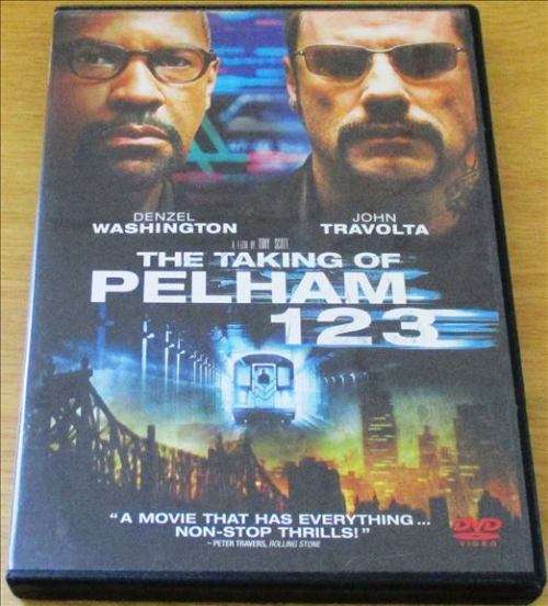 CULT FILM: THE TAKING OF PELHAM 123 Denzel Washington John Travolta [DVD Box 12]