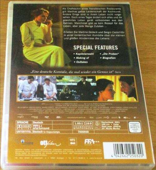 CULT FILM: BELLA MARTHA [DVD Box 11] German Language film