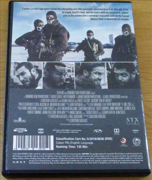 CULT FILM: DEN OF THIEVES Gerard Butler [DVD Box 11]