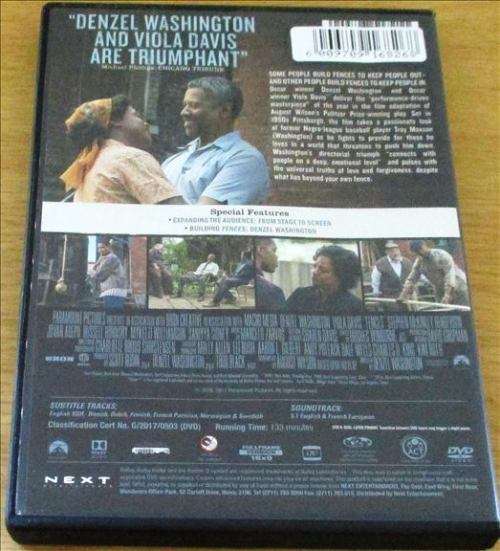 CULT FILM: FENCES Denzel Washington [DVD Box 11]