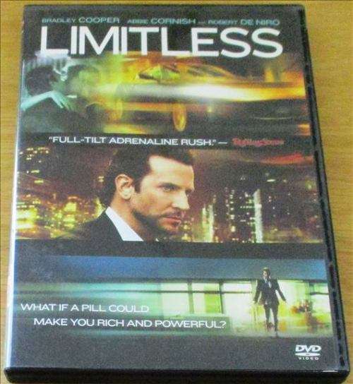CULT FILM: LIMITLESS Bradley Cooper Robert De Niro [DVD Box 11]