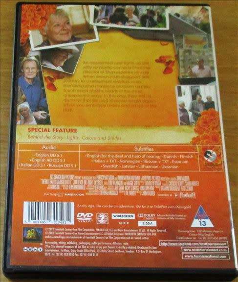 CULT FILM: THE BEST EXOTIC MARIGOLD HOTEL  [DVD Box 11]