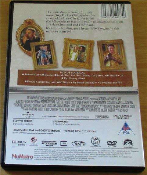 CULT FILM: MEET THE FOCKERS Ben Stiller Robert de Niro [DVD Box 11]