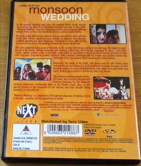 CULT FILM: MONSOON WEDDING hindu [DVD Box 11]